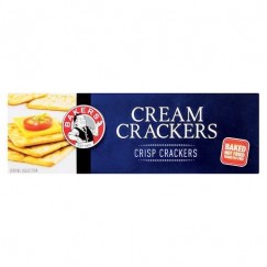 CRACKERS CREAM 200G BAKERS