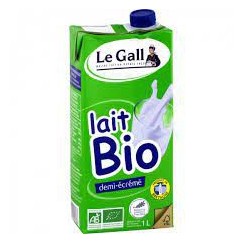 LAIT BIO 1/2ECREME 1L LEGALL