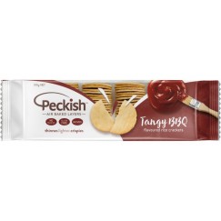 CRACKER RIZ BBQ 100G PECKISH