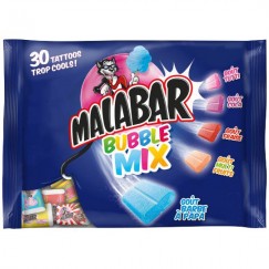 C.GUM BUBBLE MIX 214G MALABAR