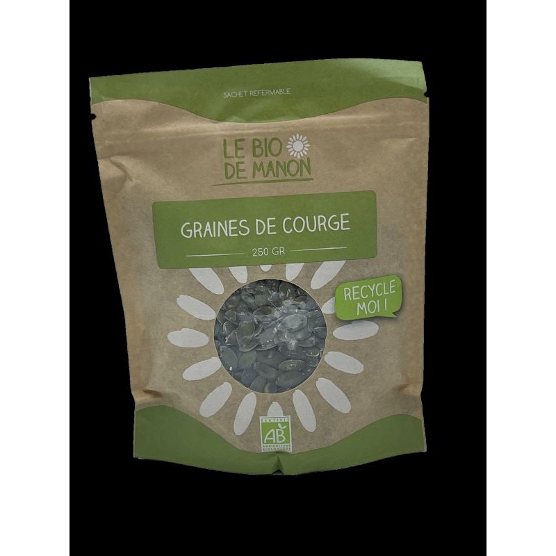 GRAINE COURGE 250G BIO MANON