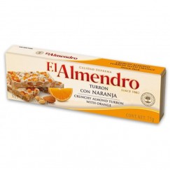 TURRON ORANGE 75G ELAMENDRO