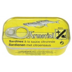 SARDINE CITRON 120G ARMORIAL