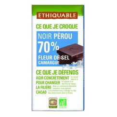 TAB CHO BIO NR 70% SEL  100G