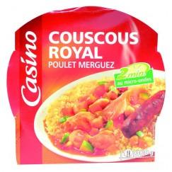 BARQ.COUSCOUS PLT/MERGUEZ 300G