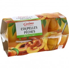 PECHES COUPELLES 4X113G CO