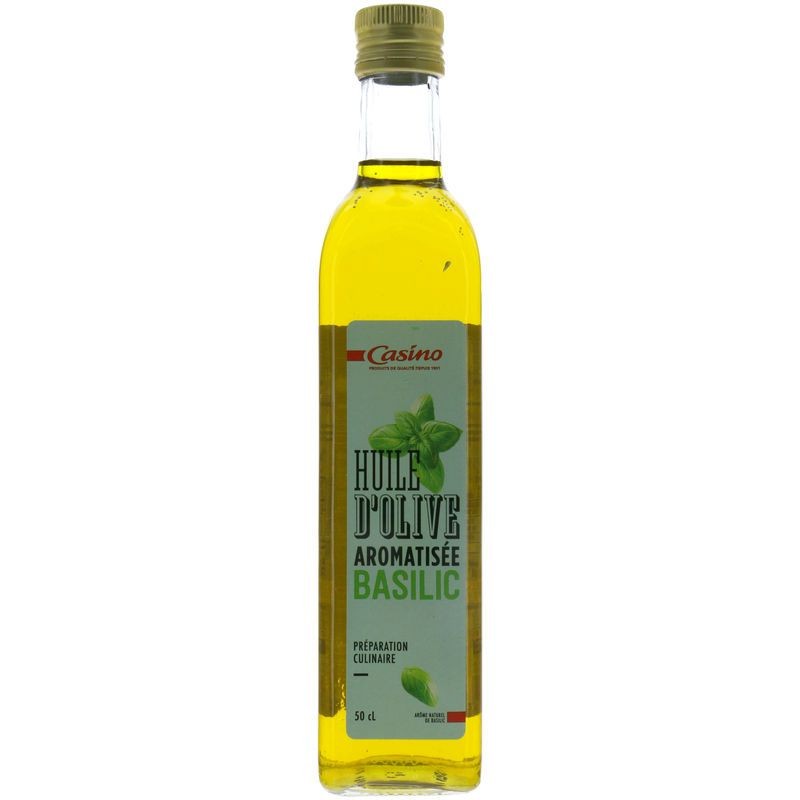 HUILE OLIV BASILIC 50CL CO HUILE OLIV BASILIC 50CL CO