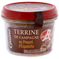 TERRINE PIMENT ESP LR 180G CO