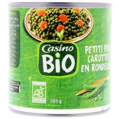 POIS CAROTTE 265G CO BIO