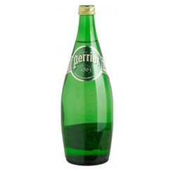 EAU MIN.GAZ.PERRIER 75CL BLE