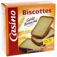 BISCOTTE BRIOCHEE 36T 300G CO