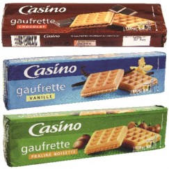 GAUFRETTES VANILLE CASINO 110G