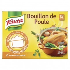 BOUILLON POULET KNORR 15TABS