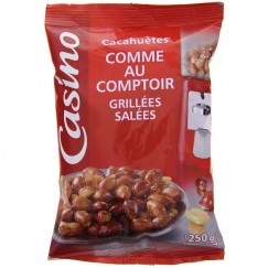 CACAHUETES AVEC PEAU 250G CO