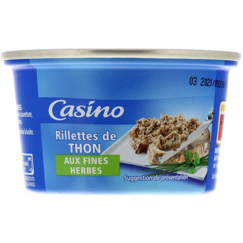 RILLETTE THON CO 120G RILLETTE THON CO 120G