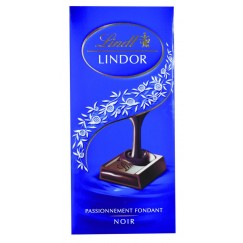 TAB NOIR LINDOR LINDT 150G