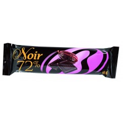 BAR. NOIRE 72% BISCO 45G