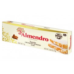 TURRON AMANDES CROQUANTES 75G