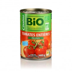 TOMATE ENTIERE PELEE BIO 1/2