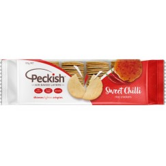 CRACKER RIZ CHILI 100G PECKISH