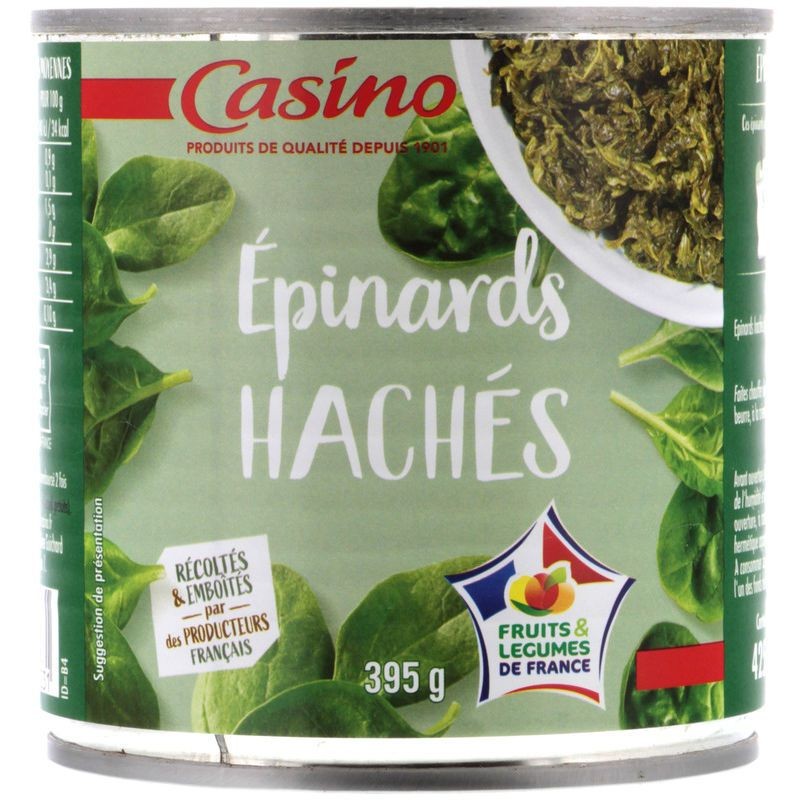 EPINARD HACHE CO 395G 1/2