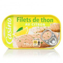 FILET THON CITRON CO 115G