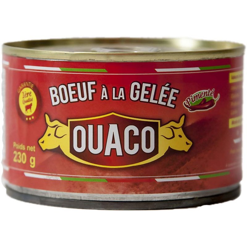 BOEUF EN GELEE 230G OUACO BOEUF EN GELEE 230G OUACO
