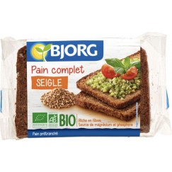 PAIN COMPLET SEIGLE BJORG 500G