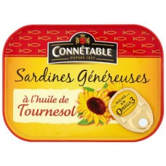 SARD.HUILE TOURNESOL 1/5 140G