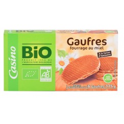 GAUFRE AU MIEL 175G CO BIO