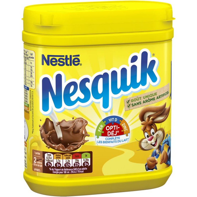 CHOCO PDRE NESQUIK 490G CHOCO PDRE NESQUIK 490G