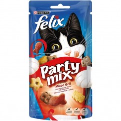 SNACK PARTY MIX GRILL.FELI.60G