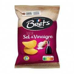 CHIPS ARO VINAIGRE 125G BRETS