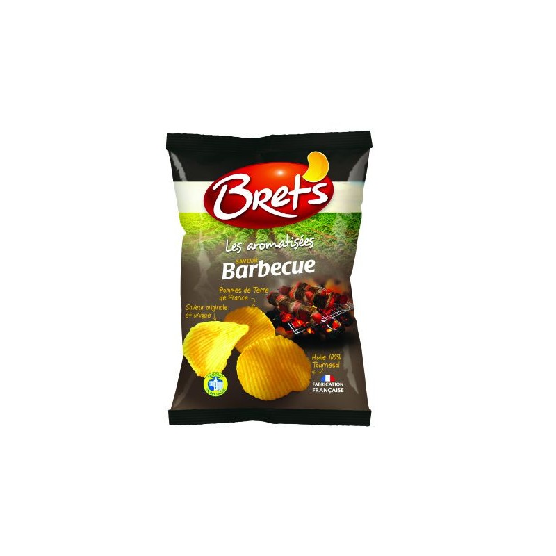 CHIPS ARO BARBECUE BRET'S 125G