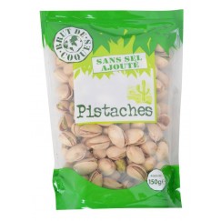 PISTACHES SS SEL AJOUTE 150G