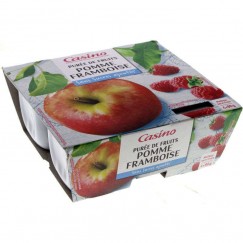 PUREE POM/FRAMB SSA 4X90G CO