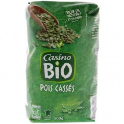 POIS CASSES 500G CO BIO