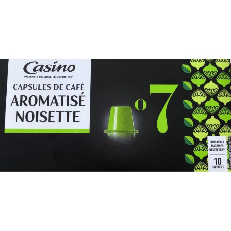 CAPS NOISETTE N?7 X10 52G CO CAPS NOISETTE N?7 X10 52G CO