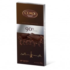 TABLETTE CHOC NR 90% 80GR