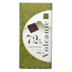 TAB VOLCANIC VANUATU 72% 100G