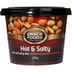 CACAHUETE HOT SALT 130GR OKSNA