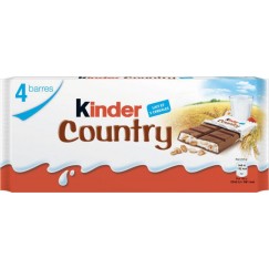 BAR.KINDER COUTNRY 4X25G