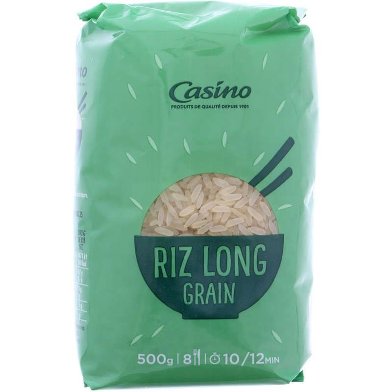 RIZ LONG 10MN VRAC 500G CO RIZ LONG 10MN VRAC 500G CO