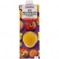 JUS MULTIFRUIT BRIK 1L CO