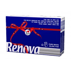 MOUCHOIRS BLANCS X6 RENOVA