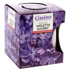 BOUGIE VIOLETTE CASINO