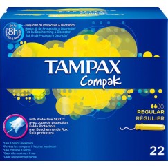 TAMPON COMPAK REG.TAMPAX X22