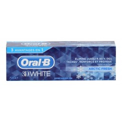 DENT 3D WHT ARCTIC 75ML ORALB