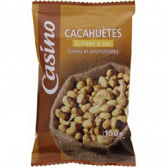 CACAHUETE GRILLEE A SEC 150GR