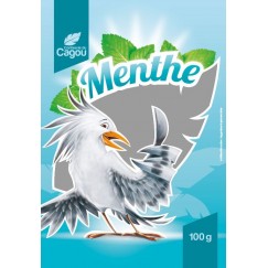 BONB.MENTHE BLEUE CAGOU 100G